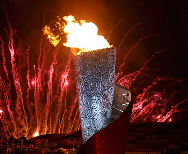 Flamme Olympic <img alt=