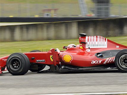 Raikkonen F60 új autó NEW FERRARI 2009