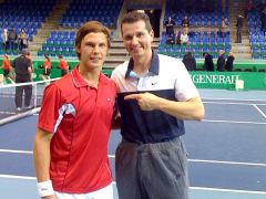 Fucsovics Marci és Richard Krajicek