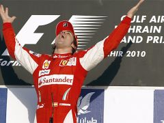 Fernando Alonso ünnepel