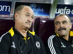 Luiz felipe Scolari (balra) elismerte, csapata az egy ponttal sem járt rosszul