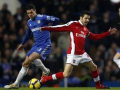 Ballack (balra) és a Chelsea legyőzte Fabregast és az Arsenalt