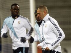 Benzema (elöl) ismét edzésbe állt