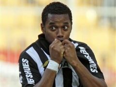 Robinho mérlege a Santosban: egyből egy